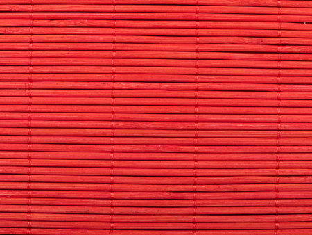 Red background - bamboo, horizontal lines