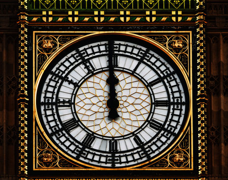 Midnight Big Ben, London - New year