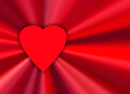 Heart red Valentine backgroundの写真素材
