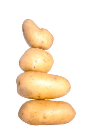 Zen potatoes, balanced diet. Baking, cooking etc.の写真素材