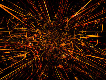 Chaos, abstract background.の写真素材