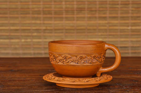 Coffee cup pattern thai art の写真素材