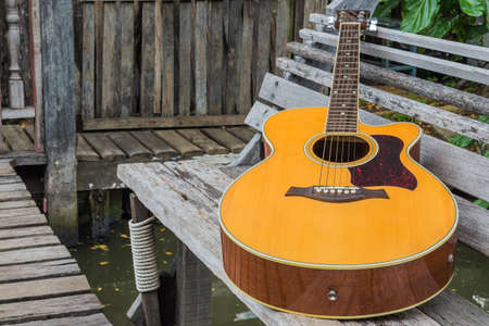acoustic guitarの写真素材