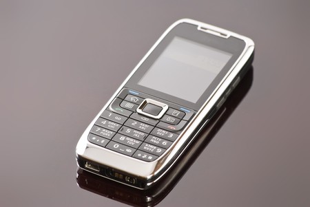 business cell phoneの写真素材
