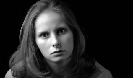 Portrait of a woman の写真素材