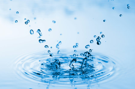 Water splash background