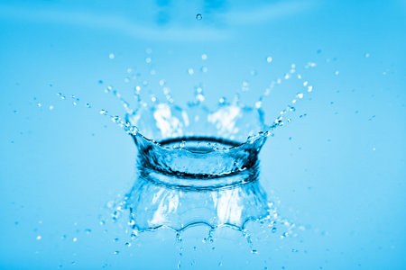 Water splashes background