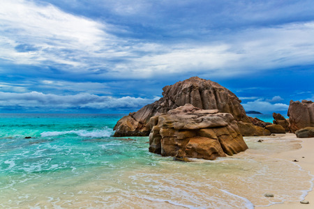 Tropical summer beachの写真素材