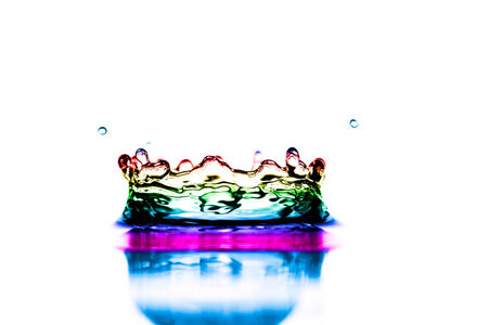 Water splashの写真素材