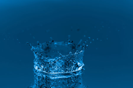 Water splashes background