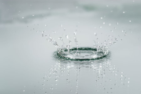 Water splashes background