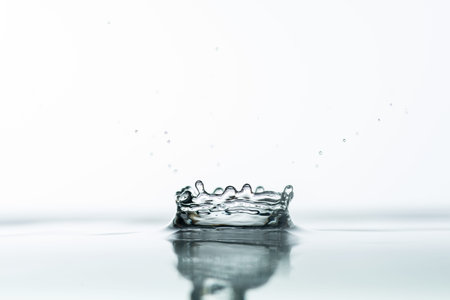 Water splashes background