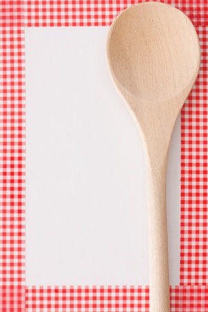 wooden spoonの写真素材