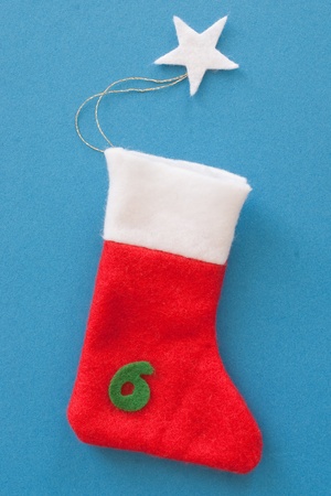 christmas calendarの写真素材