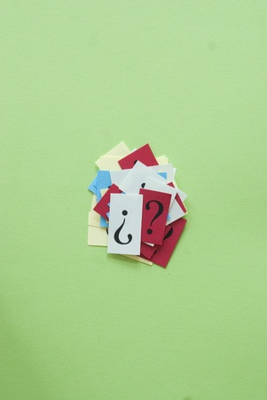 questionsの写真素材