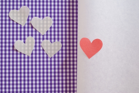 lovely heartsの写真素材