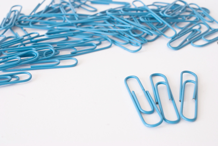 blue clipsの写真素材