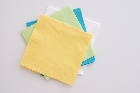 paper napkinsの写真素材