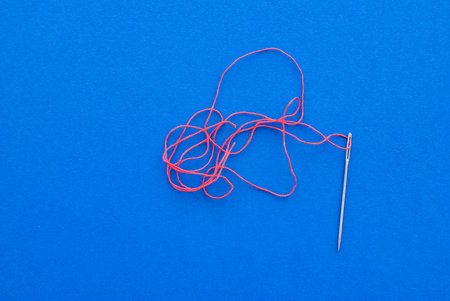 colored threads