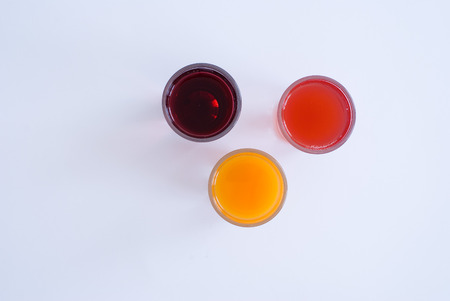 variety of juicesの写真素材
