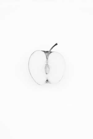half appleの写真素材