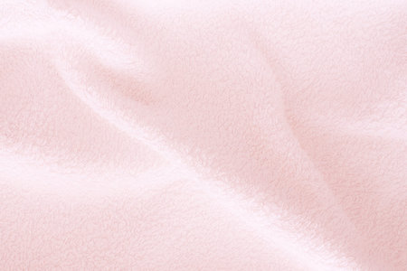 pink bath towelの写真素材