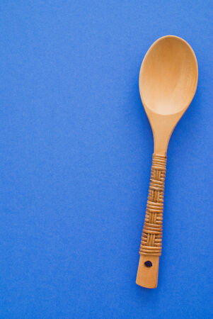 wooden spoonの写真素材