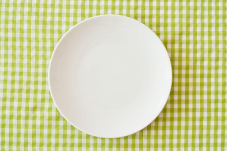 empty plateの写真素材