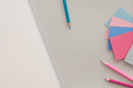 creative disc and pencils 