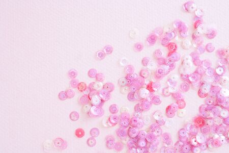 pink rhinestoneの写真素材
