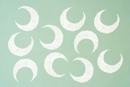 handmade ornament prints on paper background - abstract graphic designの写真素材