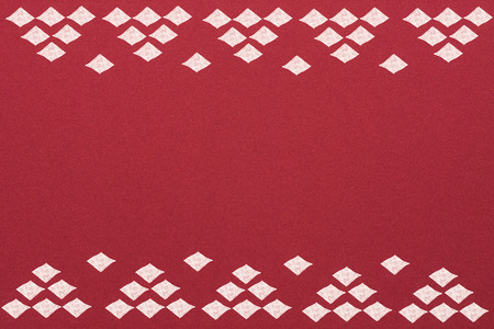 handmade ornament prints on paper background - abstract graphic designの写真素材