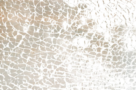 close up of colored broken glass - abstract textured backgroundの写真素材