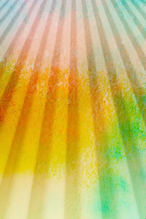 retro rays - abstract graphic designの写真素材