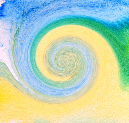 colorful swirl - abstract graphic design background