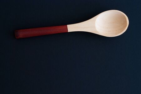 wooden spoonの写真素材