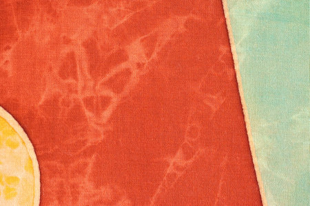 colourful design on cotton - abstract background