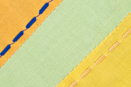 colourful design on cotton - abstract background