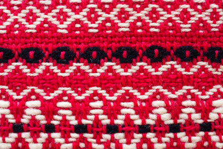 close up of woolen texture - textile background