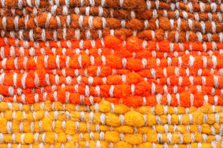 close up of woolen textureの写真素材