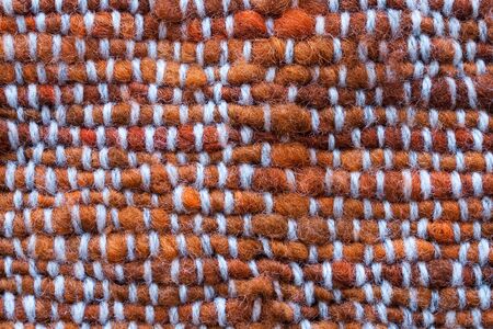 close up of woolen textureの写真素材