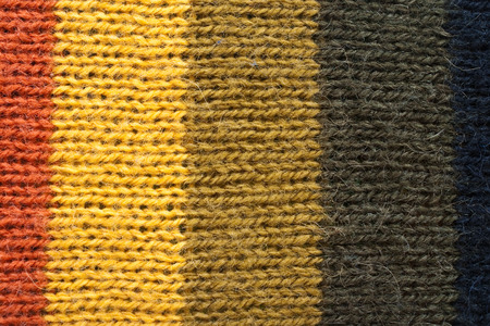 close up of woolen textureの写真素材