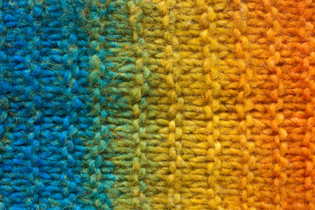 close up of woolen textureの写真素材