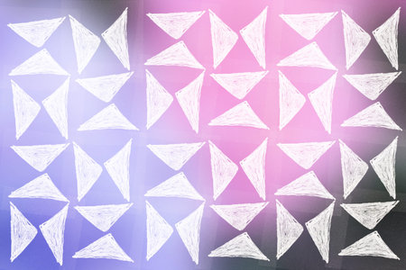 triangle design - abstract color background