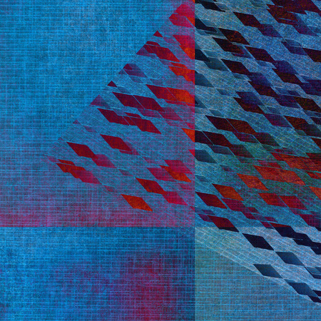 print squares on paper texture - abstract graphic designの写真素材