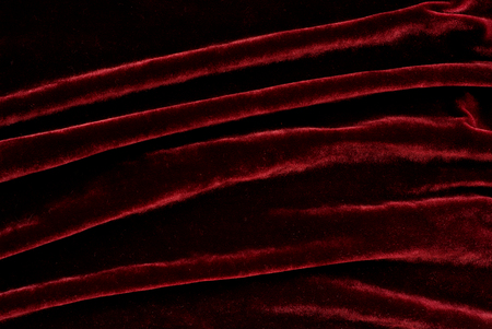 close up of elegant red velvet - fashion design - abstract backgroundの写真素材