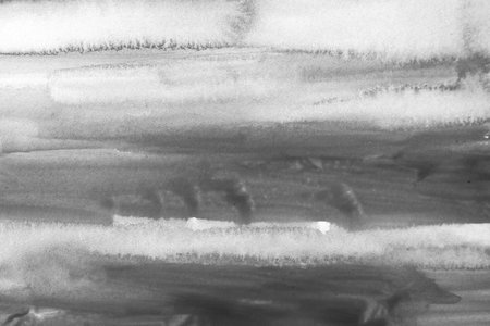 black watercolor - ink on paper backgroundの写真素材