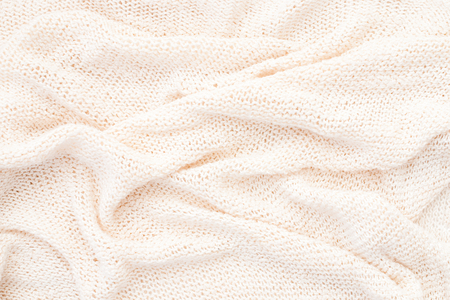 close up of soft wool textile background - bright pastel toneの写真素材