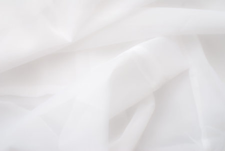 white silkの写真素材