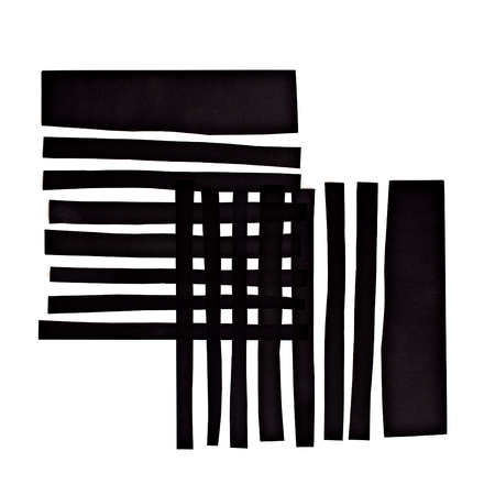 black and white pattern - abstract background designの写真素材